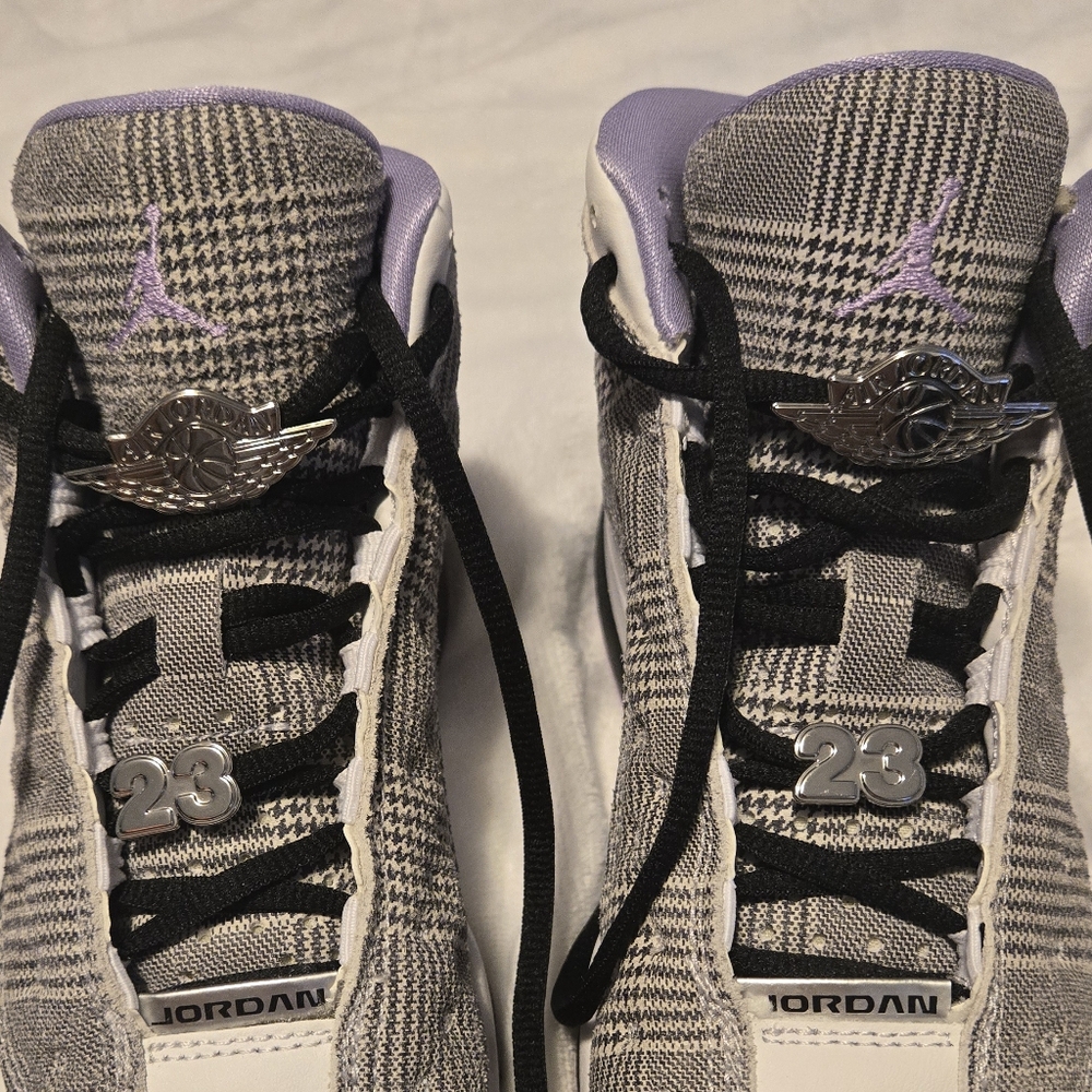 Jordan 13Retro Houndstooth Size 5.5 Color Grey/Purple - Picture 7 of 14
